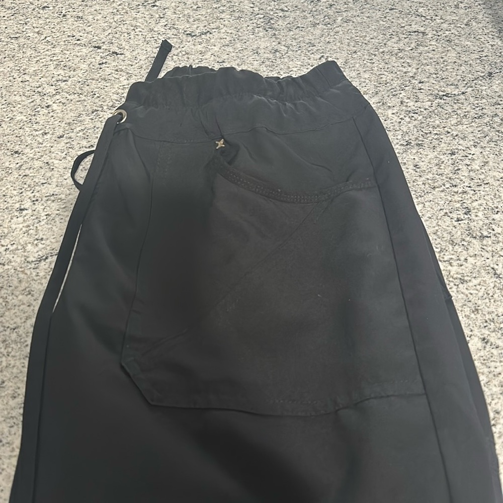 Black Cherokee iFlex scrub pants